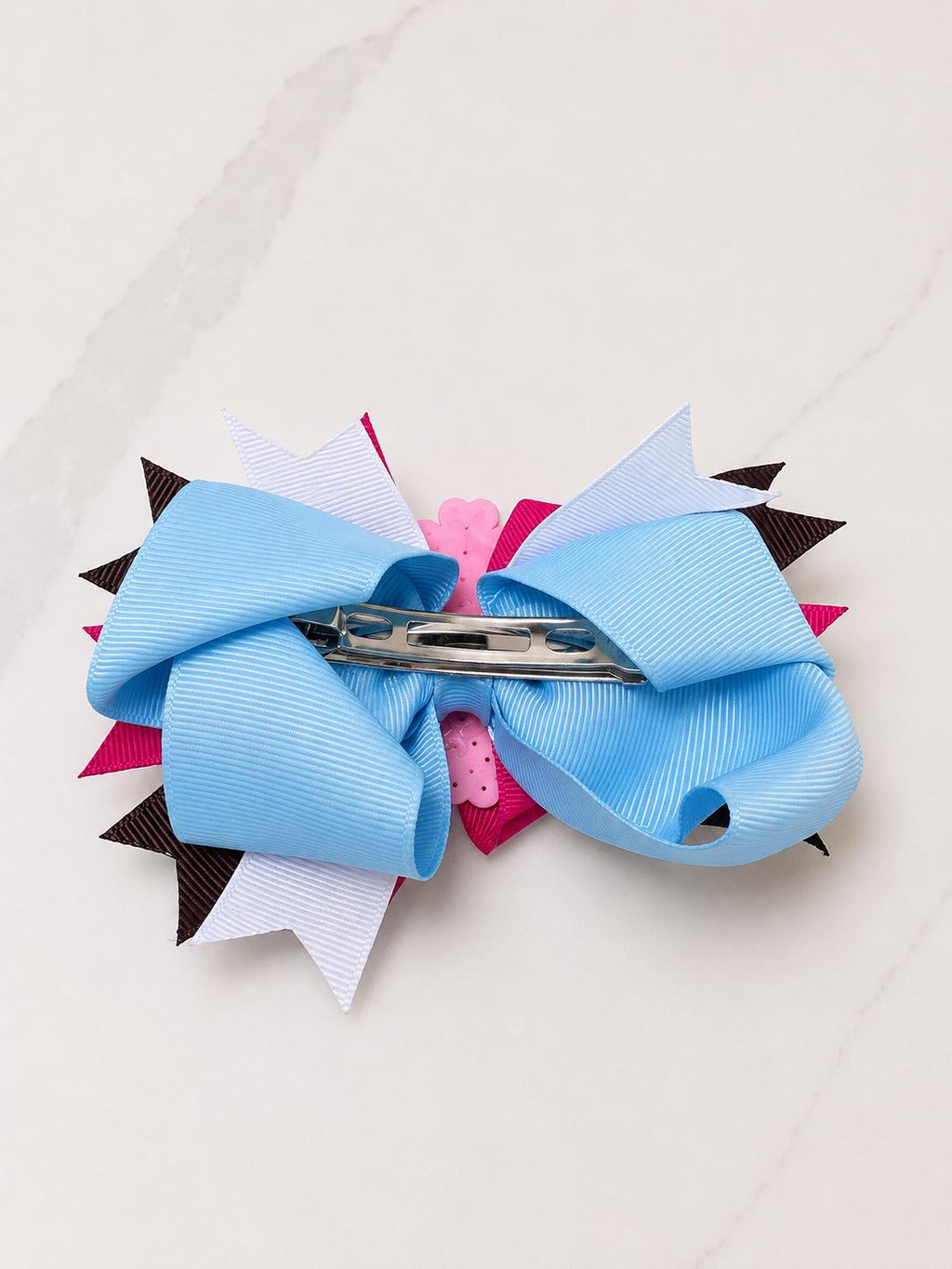 Pinkie Pie–Inspired Handmade Hair Bow