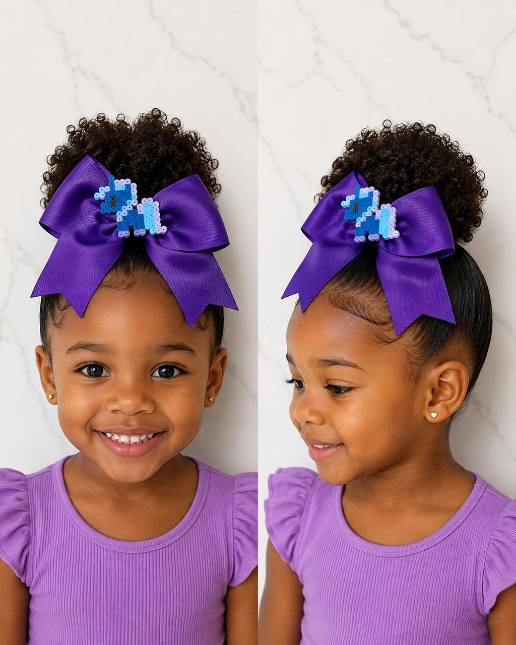 Luna-Inspired My Little Pony Hair Bow