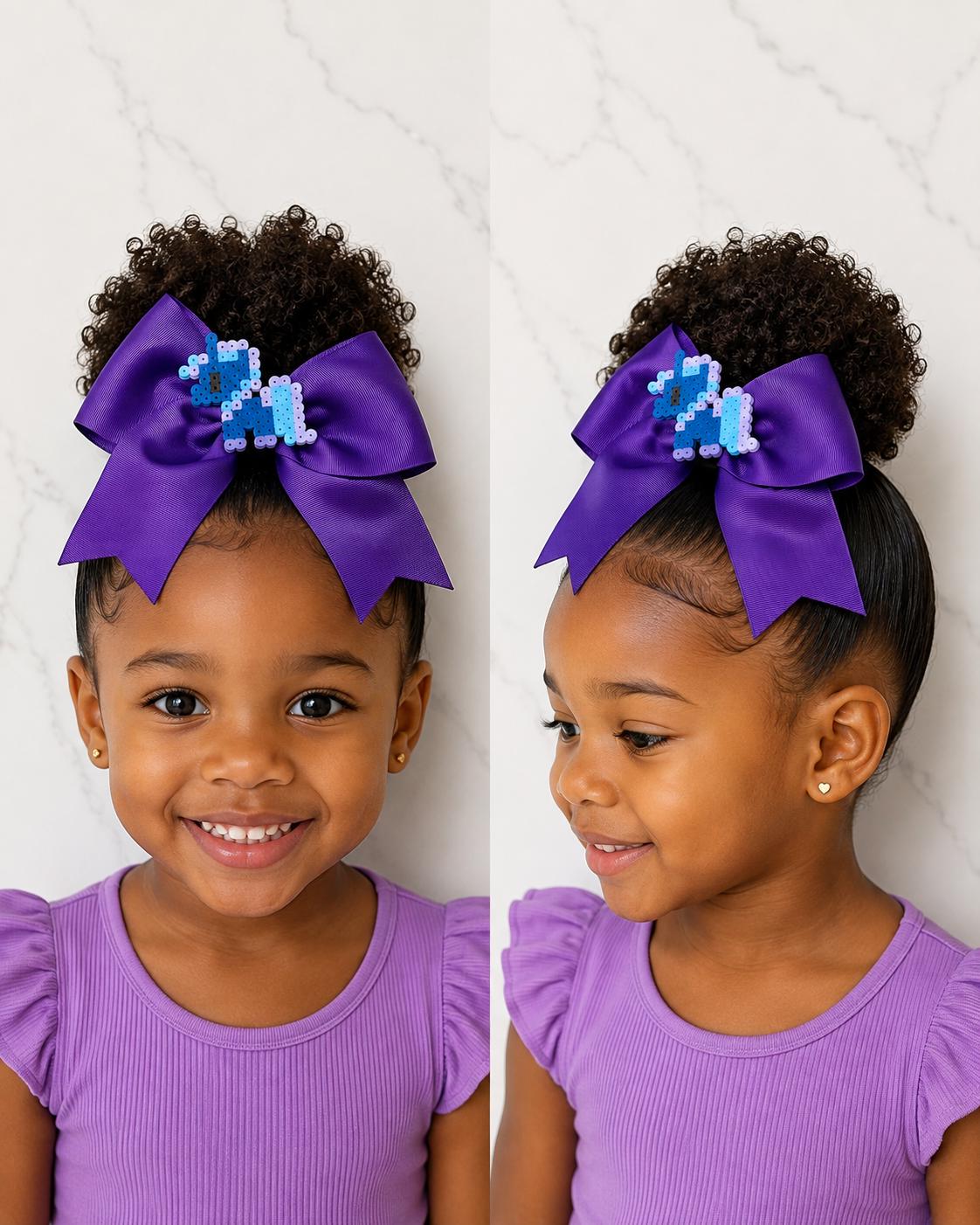 Luna-Inspired My Little Pony Hair Bow