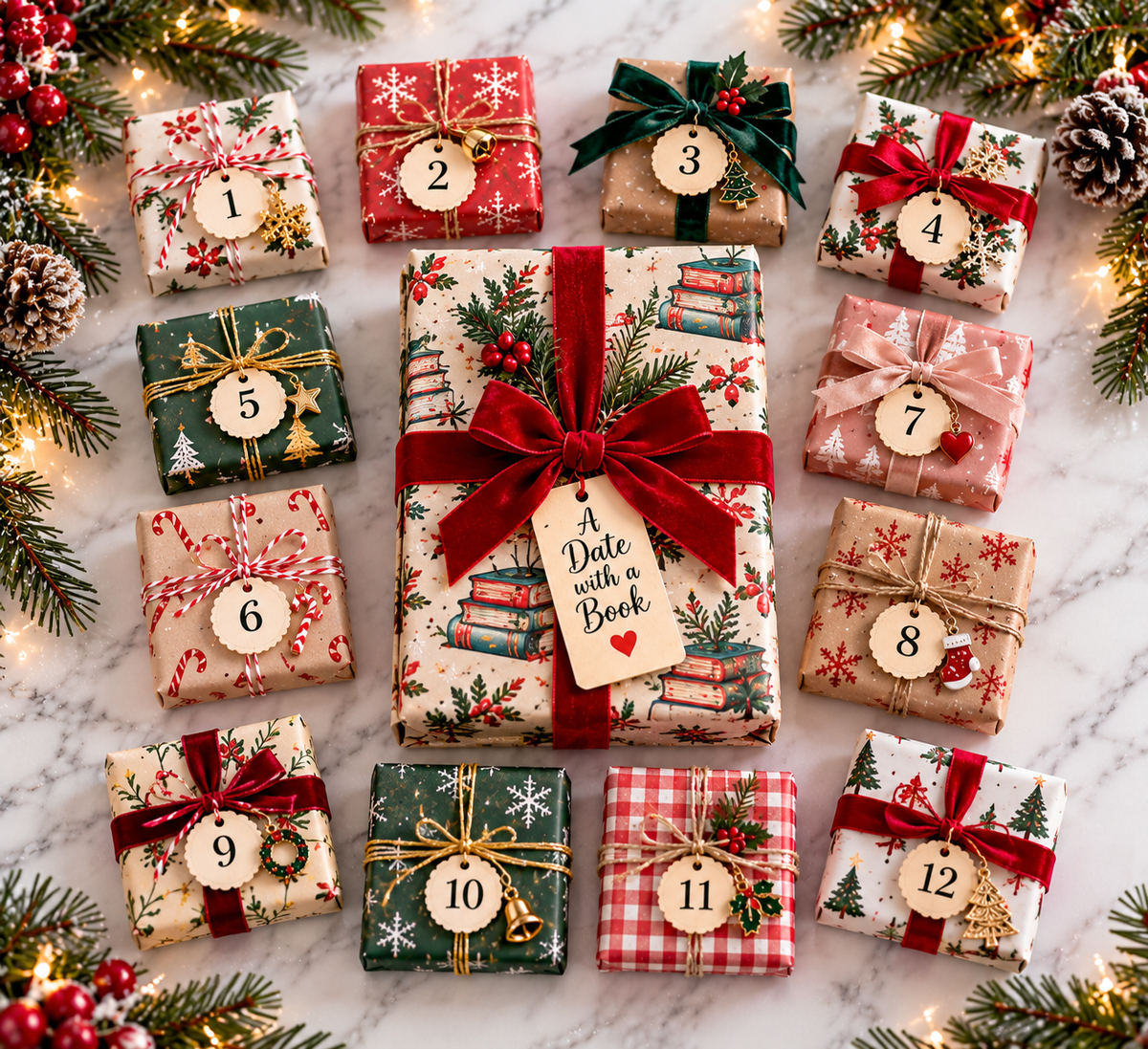🎄❤️ Books & Self-Care 12 Day Advent Calendar