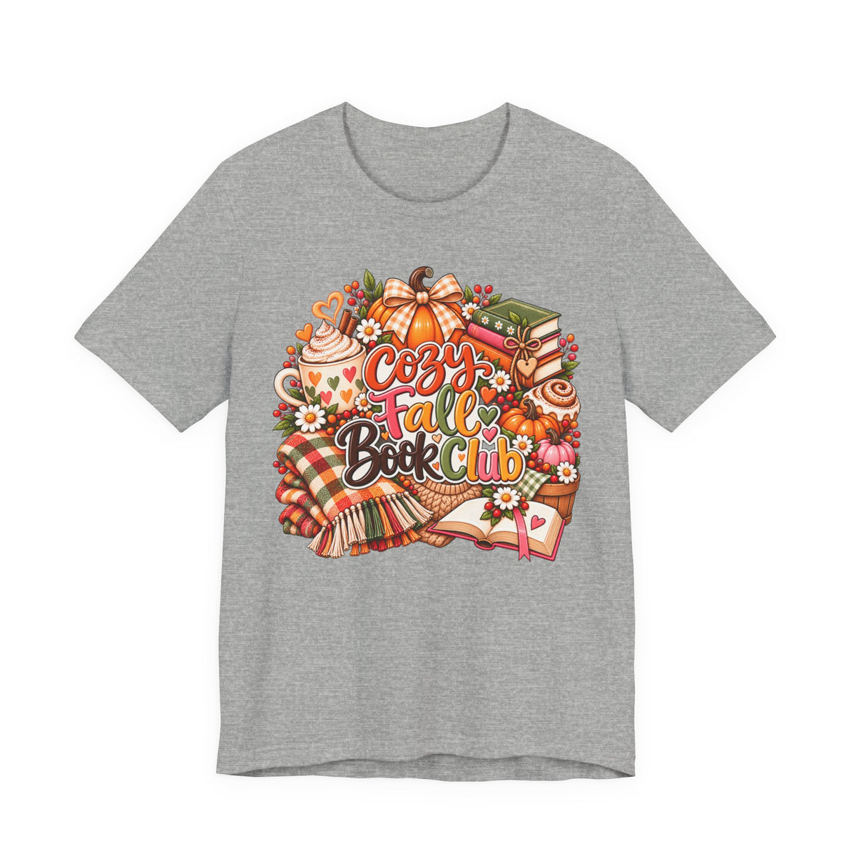 Cozy Fall Book Club Shirt | Autumn Book Lover Tee | Fall Reading Shirt