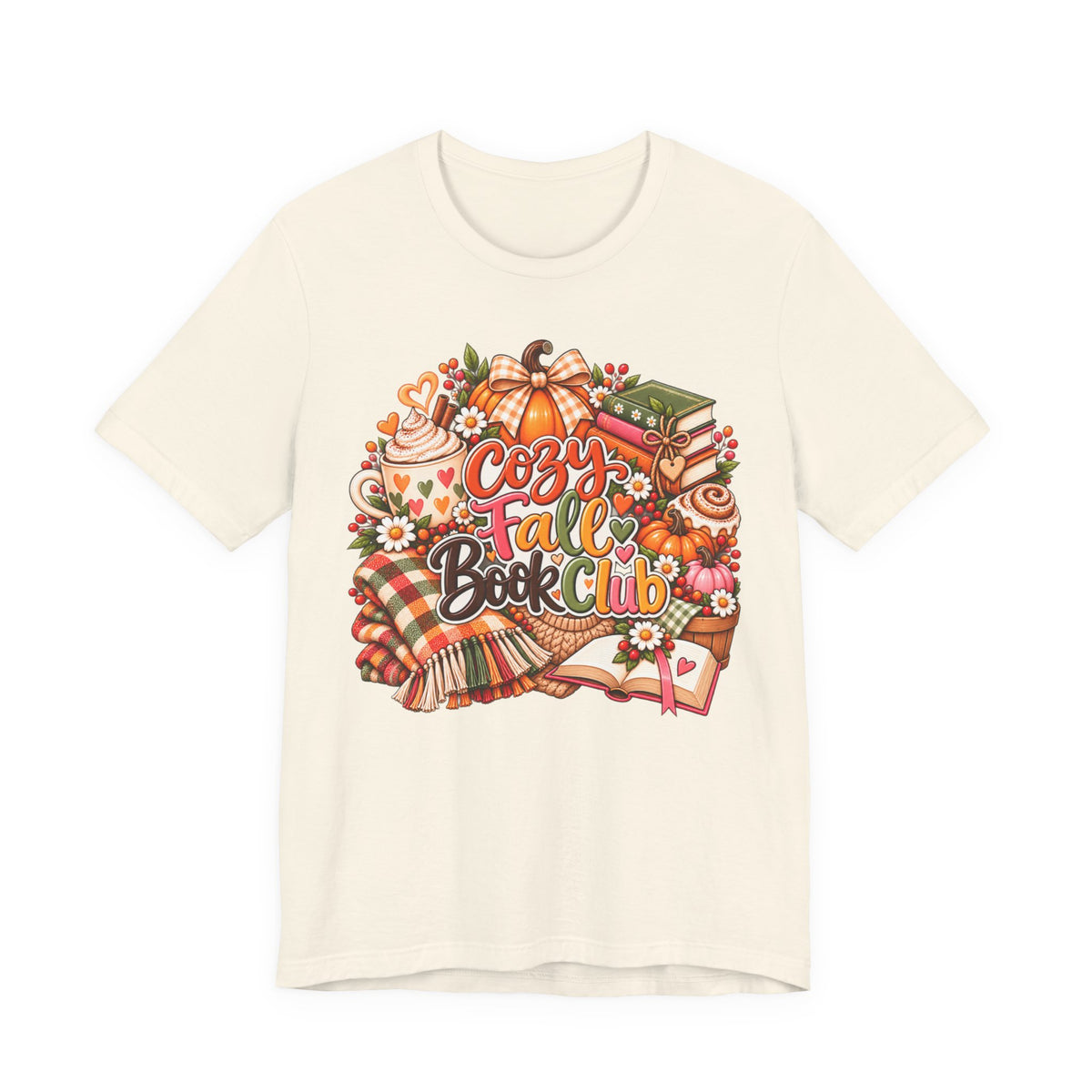 Cozy Fall Book Club Shirt | Autumn Book Lover Tee | Fall Reading Shirt