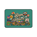 Roam the Southwest Desk Mat | Route 66 Desert Hot Air Balloons