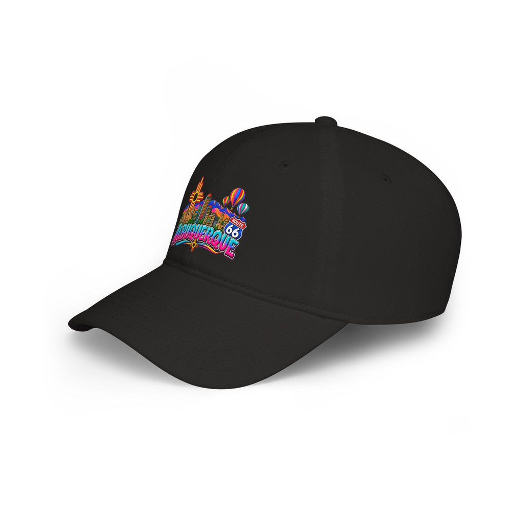 Albuquerque Neon Skyline baseball cap | Route 66, Hot Air Balloons