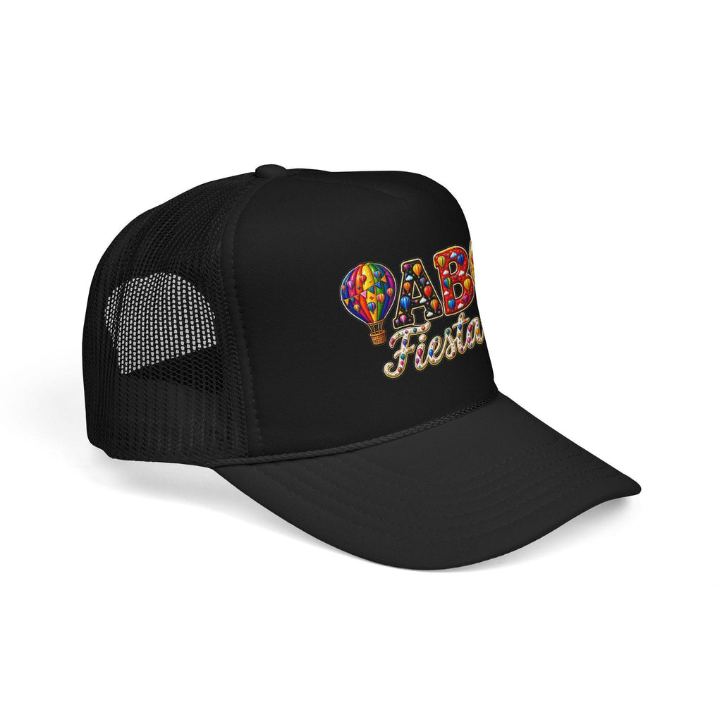 ABQ Fiesta Foam Trucker Hat | Albuquerque Balloon Festival design