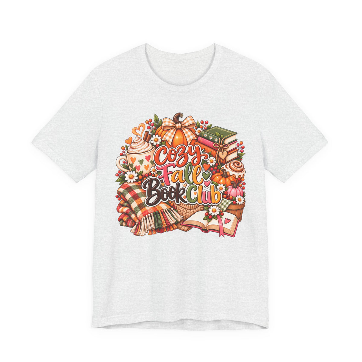 Cozy Fall Book Club Shirt | Autumn Book Lover Tee | Fall Reading Shirt