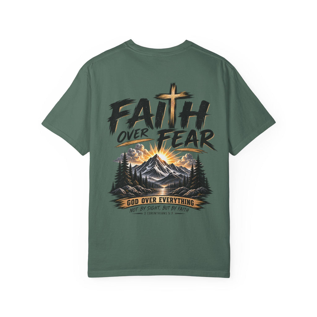 Faith Over Fear Pray Trust Stand T-shirt | Christian Scripture Ephesians 6:10