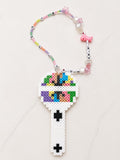 KATSEYE Inspired Handmade Light Stick Perler Beads