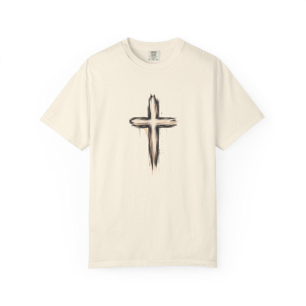 I Can Do All Things Through Christ T-Shirt | Faith Over Fear Cross Graphic