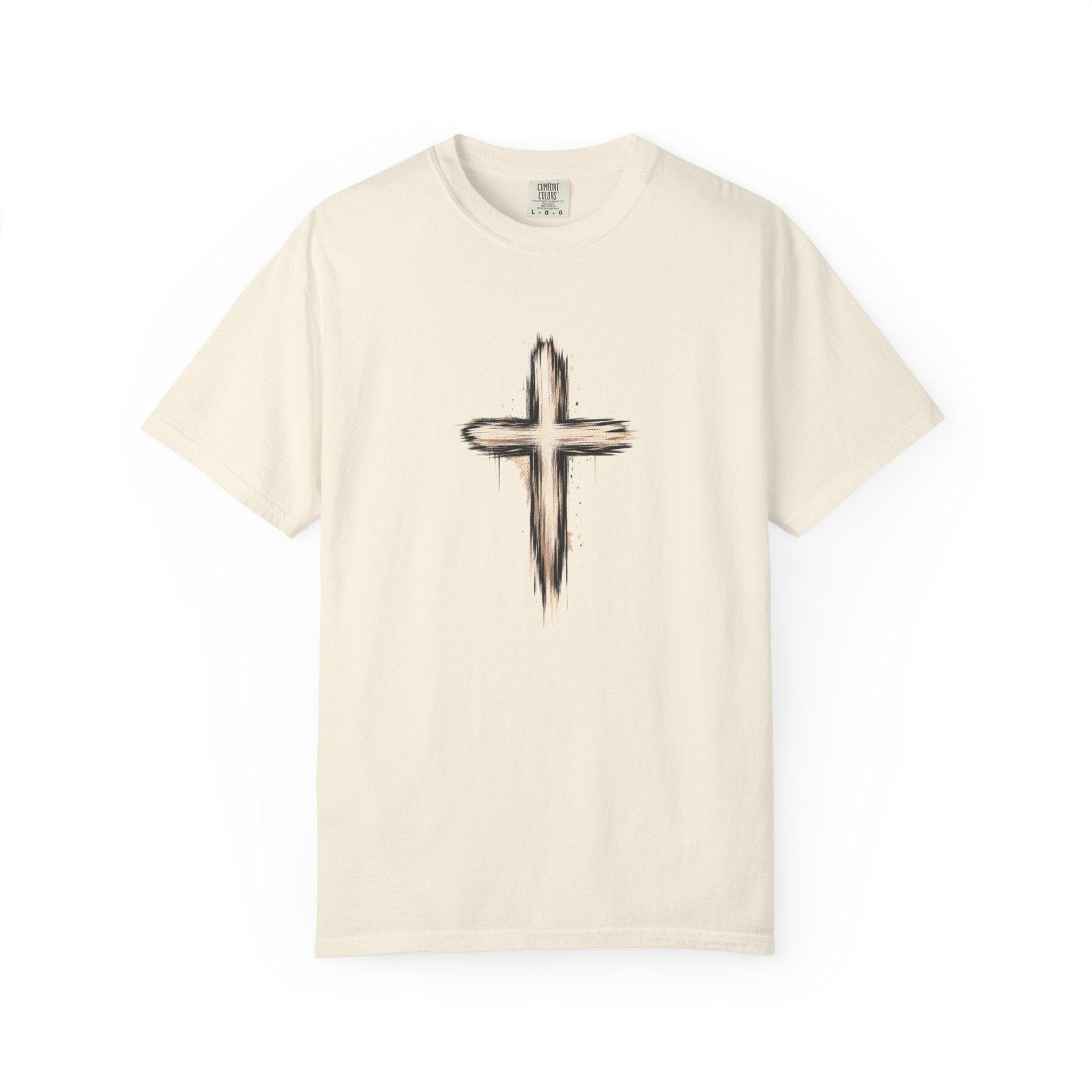 I Can Do All Things Through Christ T-Shirt | Faith Over Fear Cross Graphic