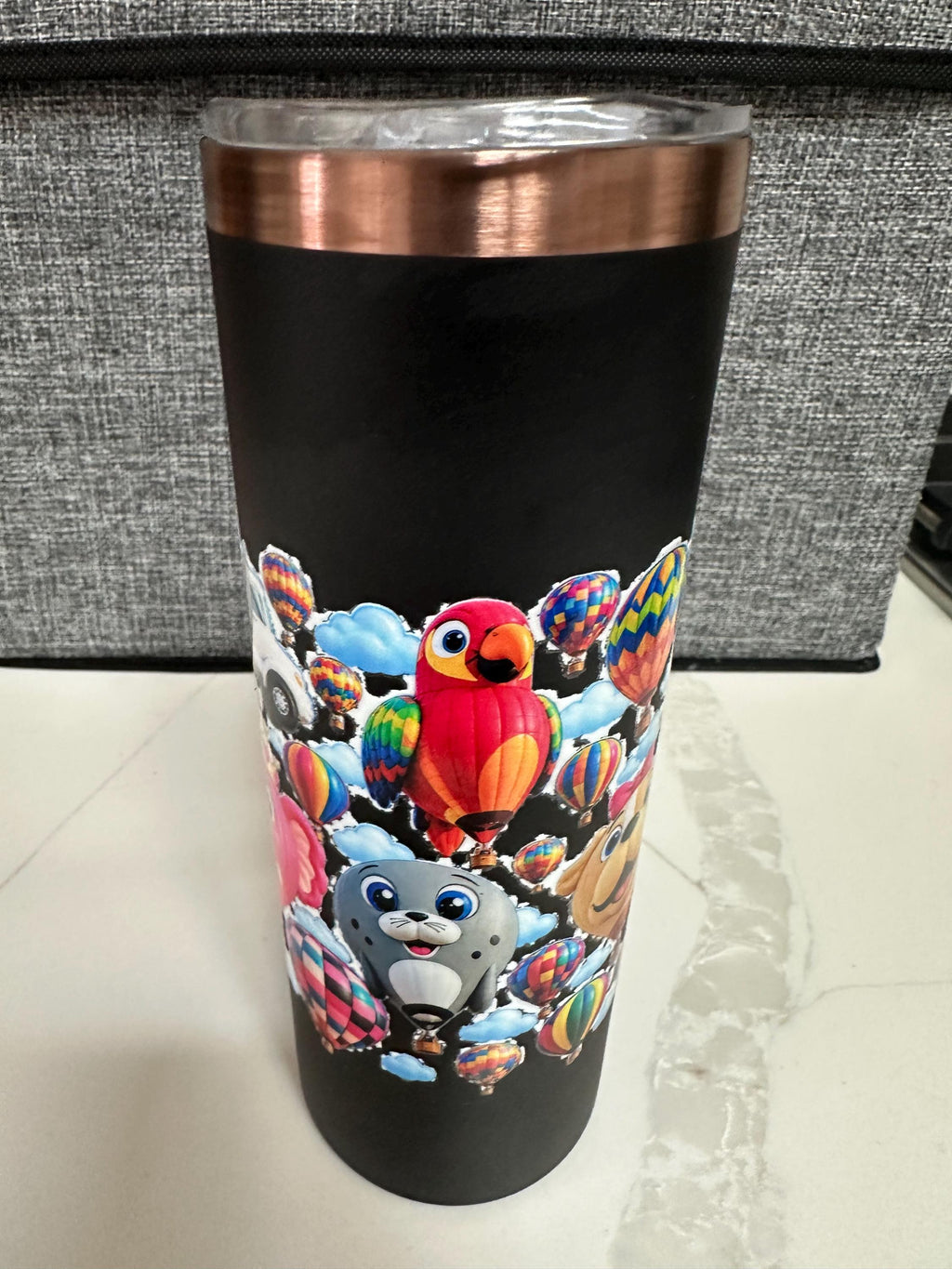 20 oz Handmade Hot Air Balloon Tumbler