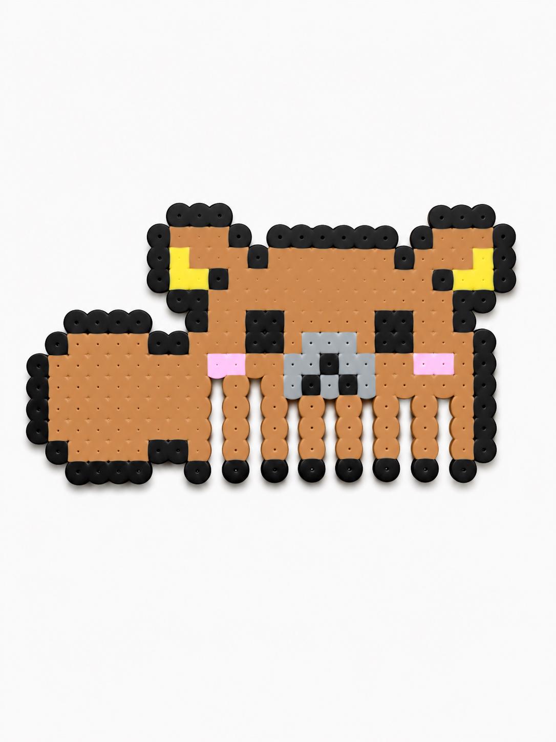 Handmade Fuse Bead Comb Set – Bear & Duck