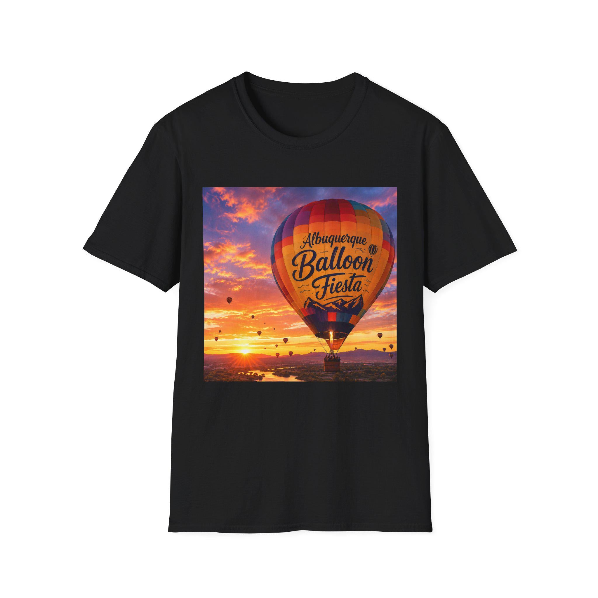 Albuquerque Balloon Fiesta Hot Air Balloon T-Shirt | Balloon Festival Tee