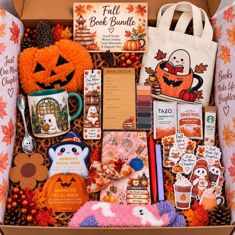Fall Deluxe Book Lover Box - Pick Your Favorite Genre