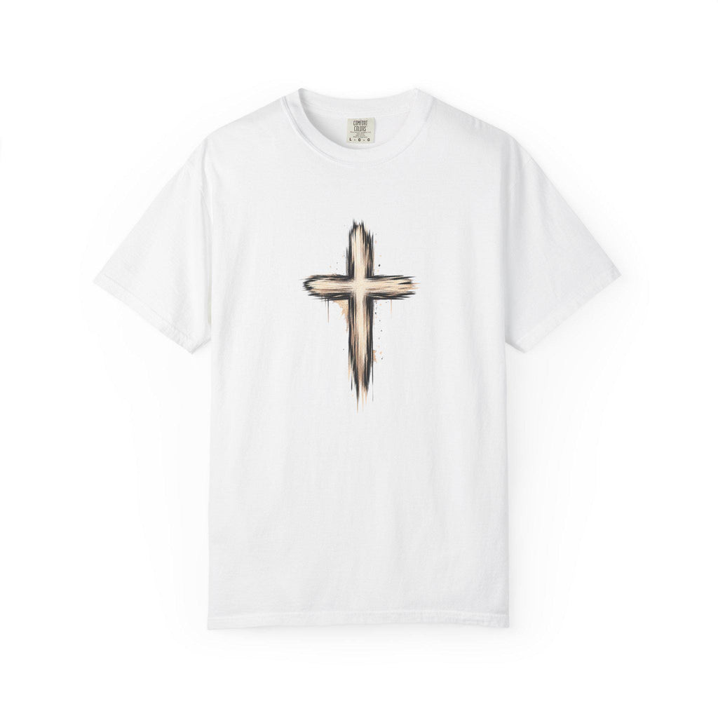 I Can Do All Things Through Christ T-Shirt | Faith Over Fear Cross Graphic