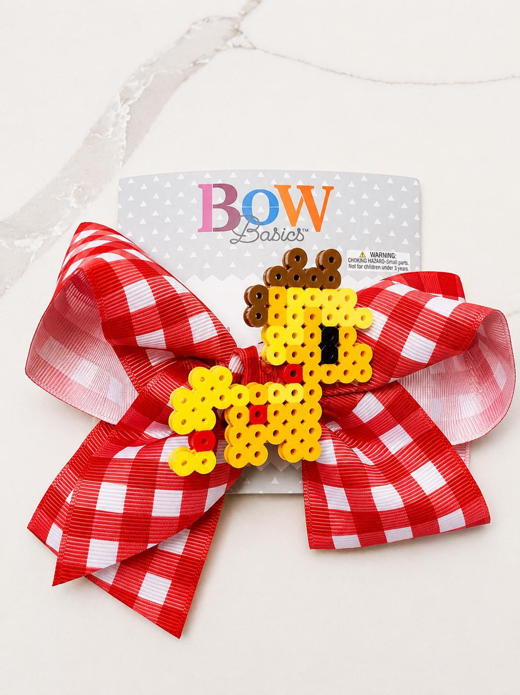 Applejack-Inspired Handmade Hair Bow