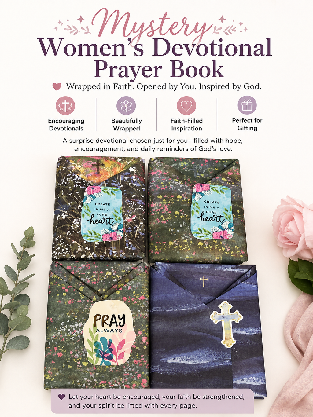 🌸 Mystery Women’s Devotional Prayer Book