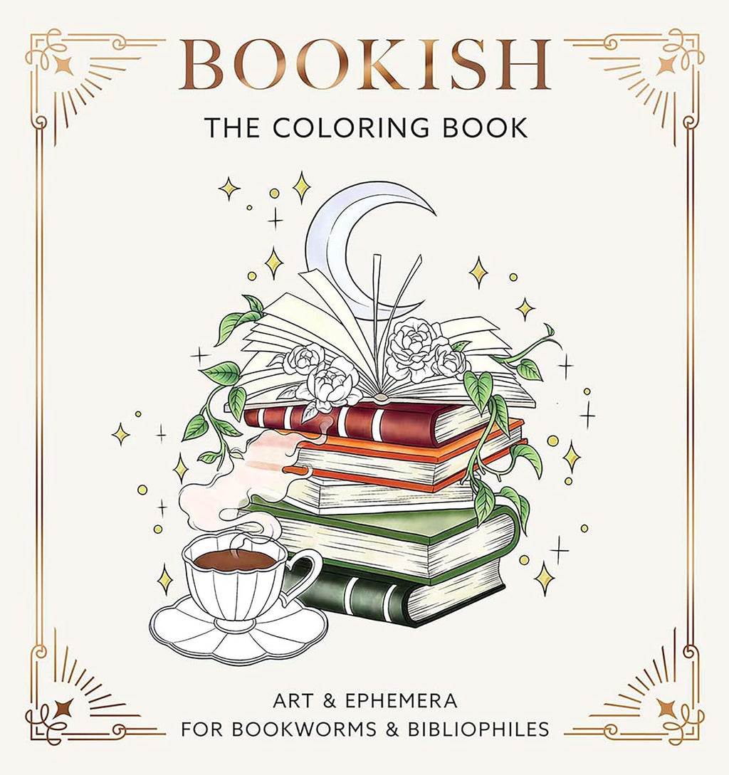📚 Bookish: The Coloring Book – A Creative Escape for Book Lovers