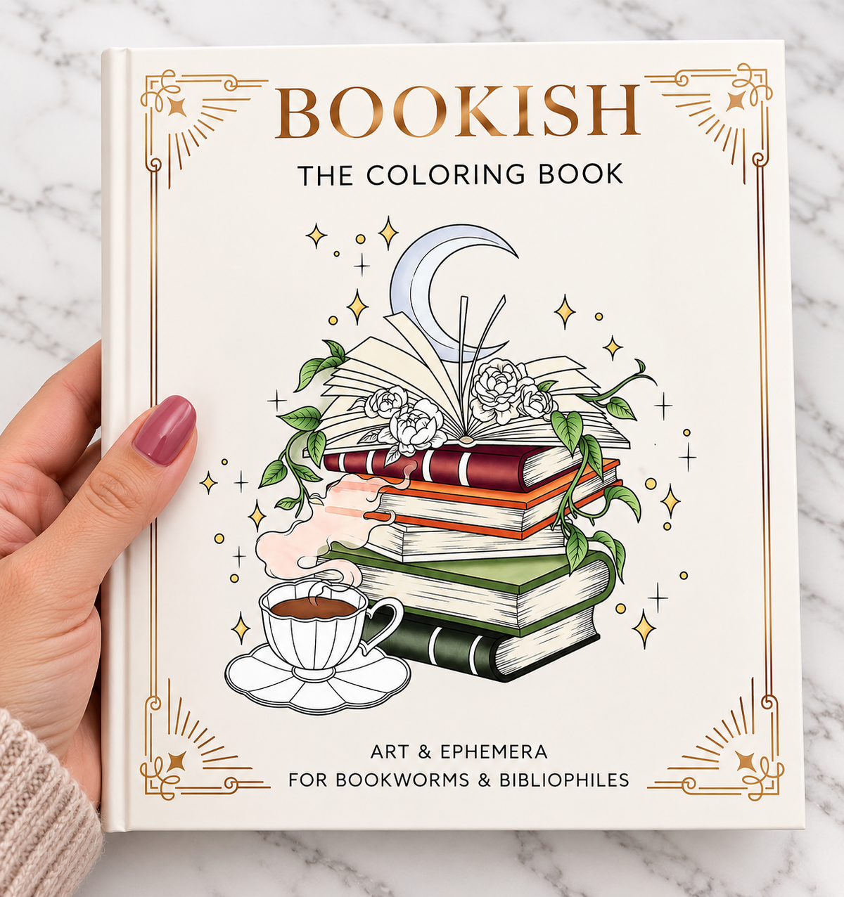 📚 Bookish: The Coloring Book – A Creative Escape for Book Lovers