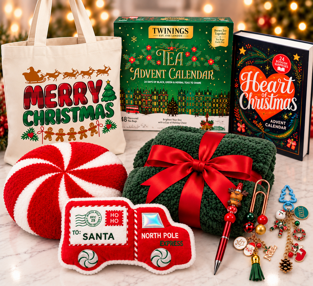 🎄❤️ The Ultimate Christmas Cozy & Romance Bookish Advent Box – Holiday Reading Gift Bundle