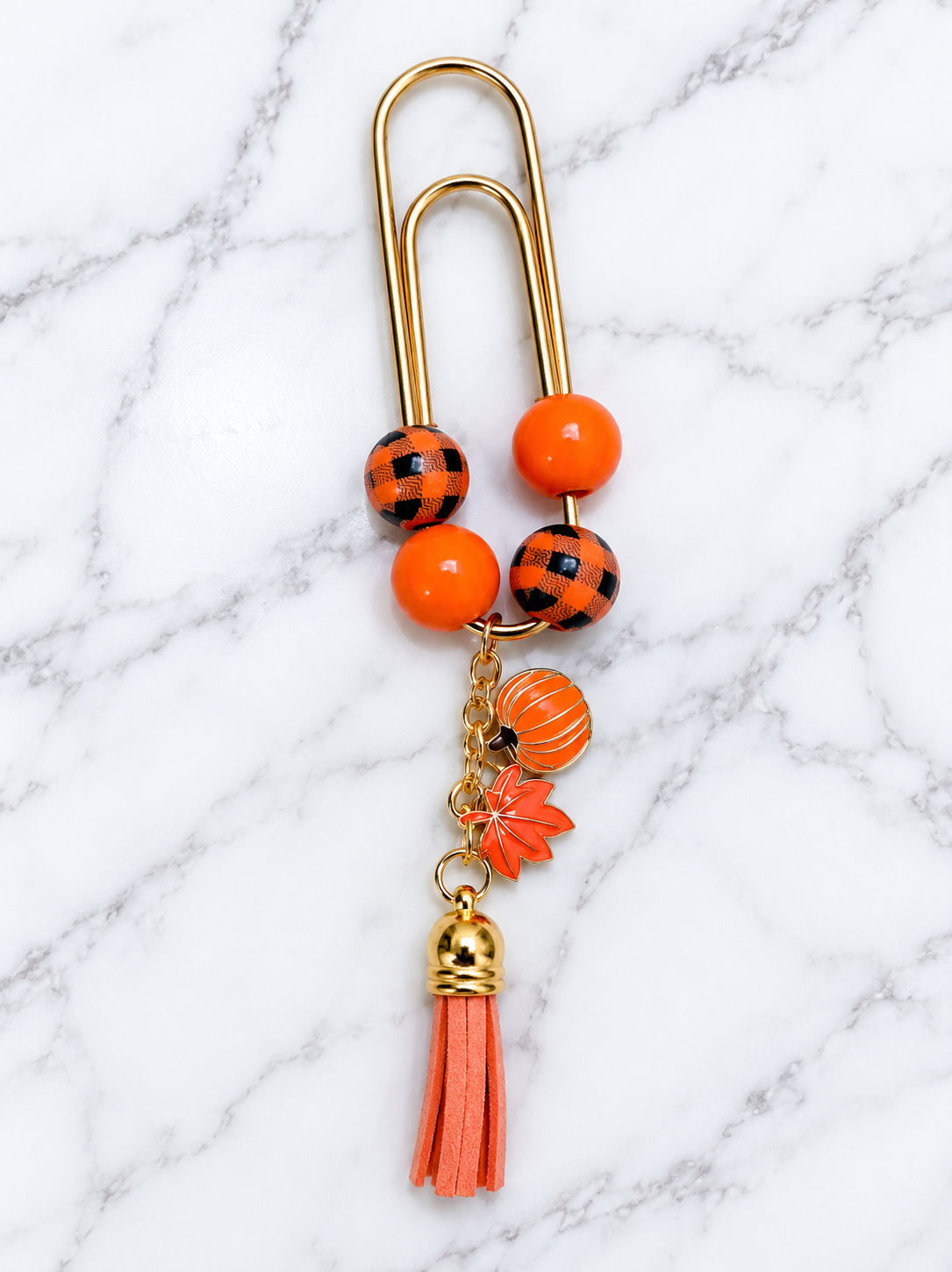 🍂📚 Handmade Fall Paperclip Bookmarks