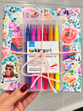 Date with a Coloring Book & Markers Gift Set