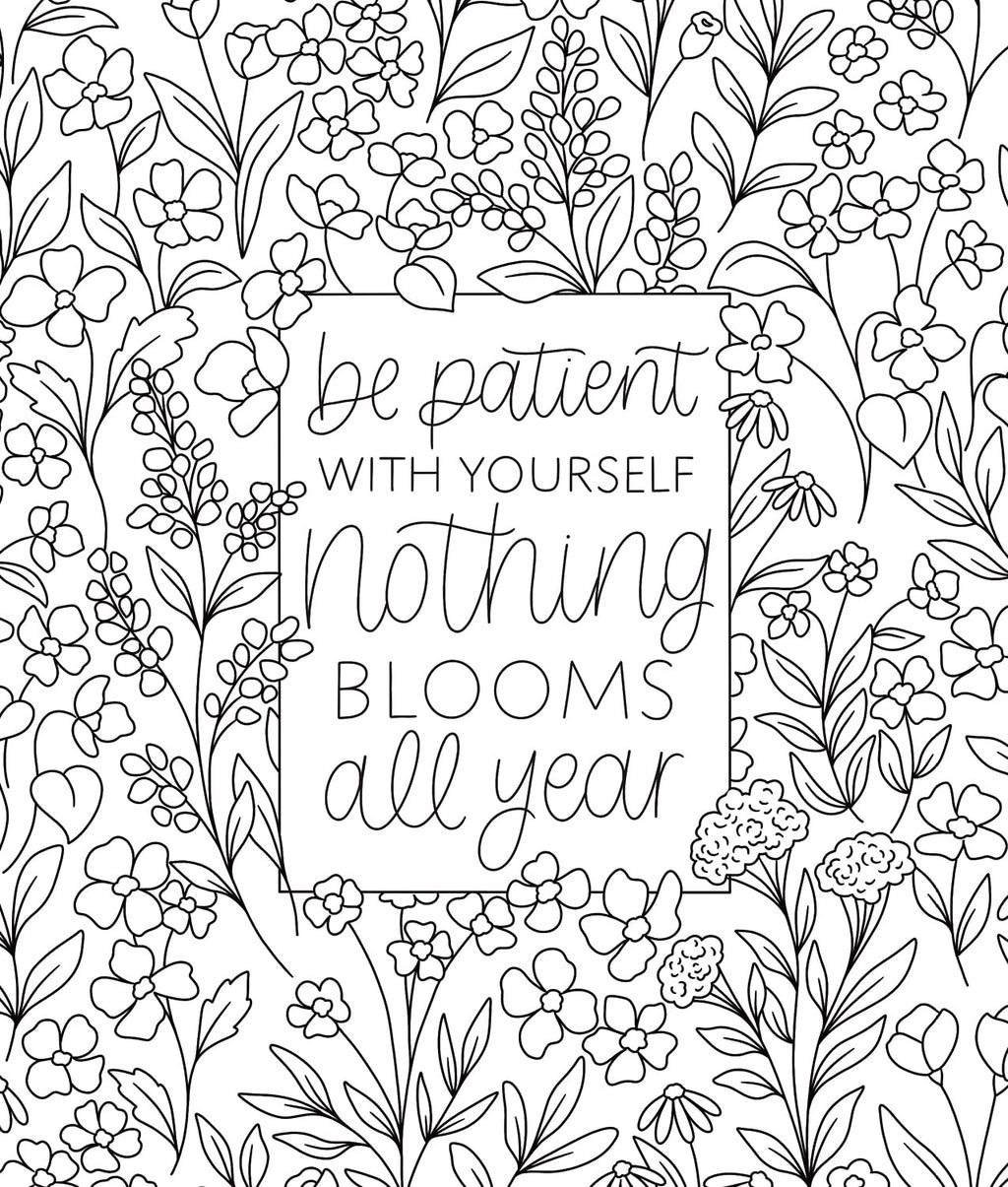 On the Bright Side Coloring Book