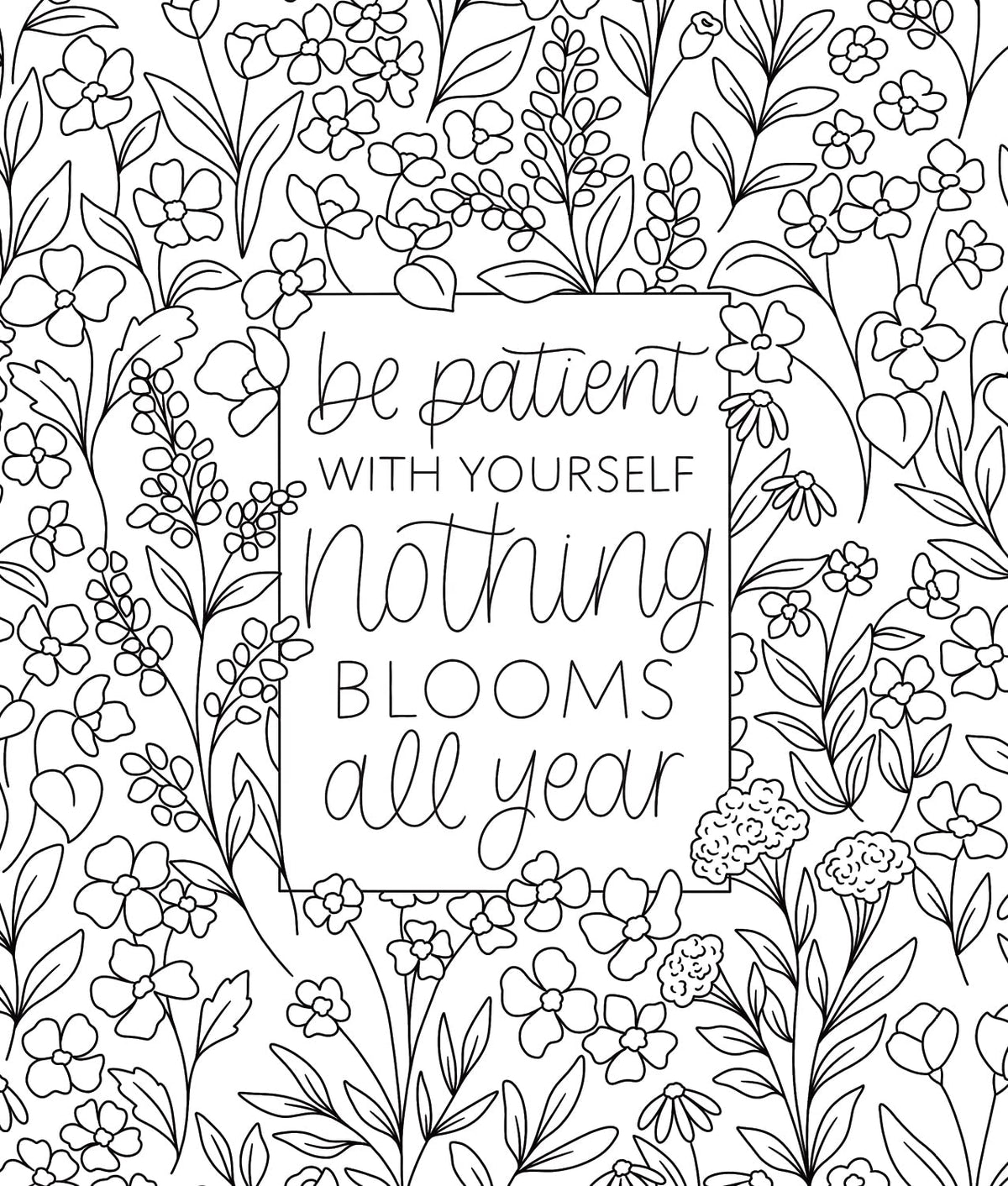 On the Bright Side Coloring Book
