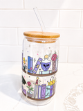Magical Bookish Glass 16 oz