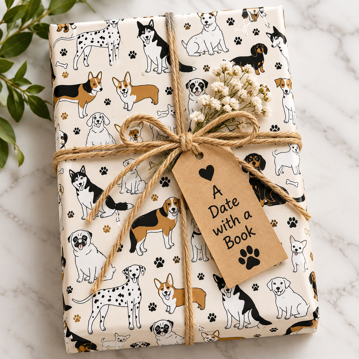📚🐾 Dog Mom “Date with a Book” Gift Set