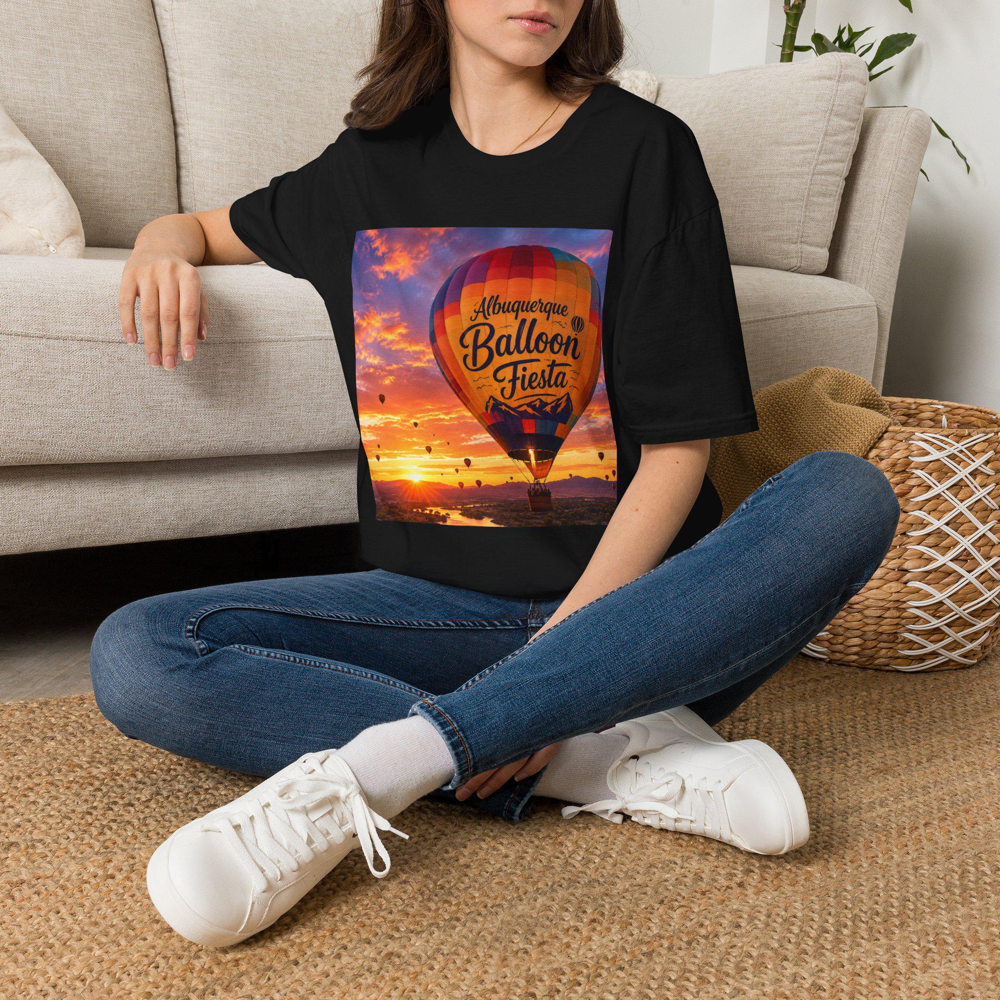 Albuquerque Balloon Fiesta Hot Air Balloon T-Shirt | Balloon Festival Tee