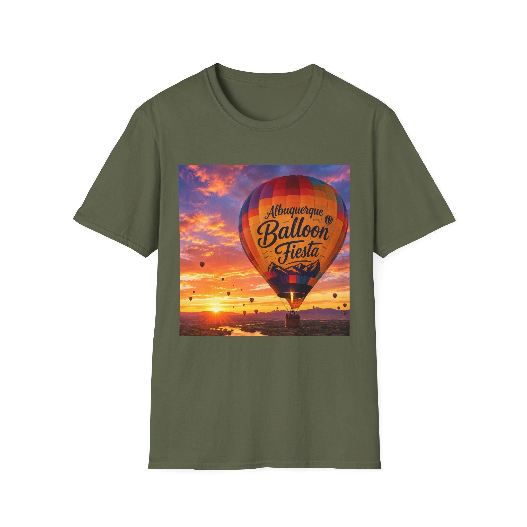 Albuquerque Balloon Fiesta Hot Air Balloon T-Shirt | Balloon Festival Tee