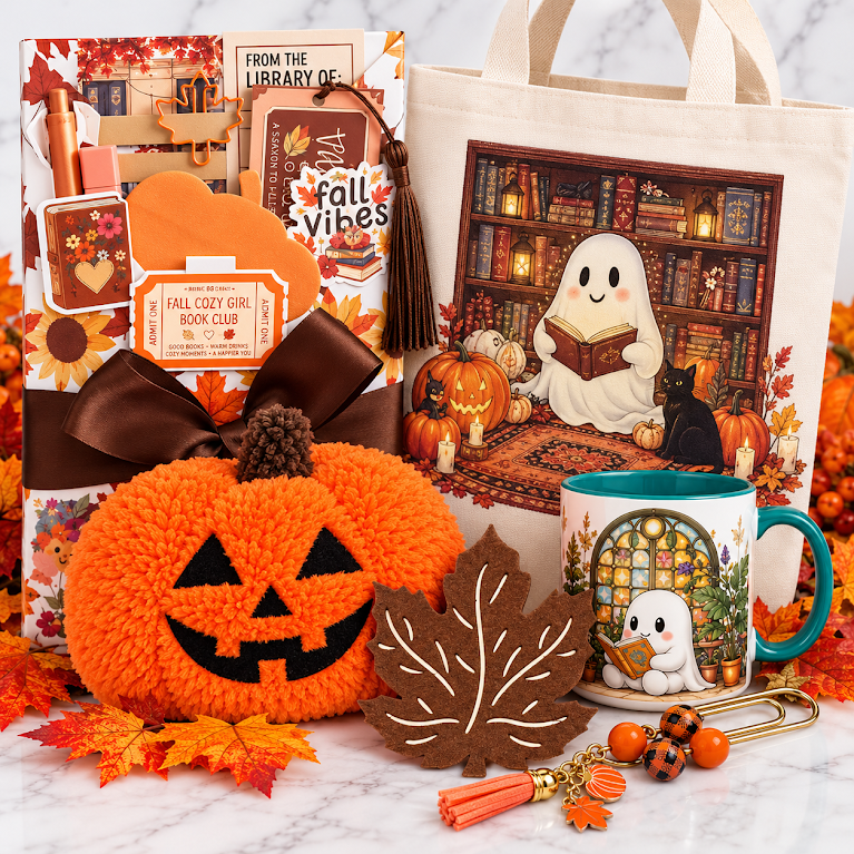 Fall Deluxe Book Lover Box - Pick Your Favorite Genre