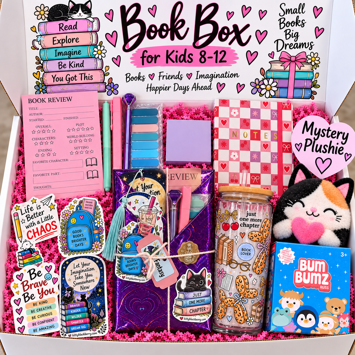 Hang Out with a Book – Mystery Book Box Ages 8–12