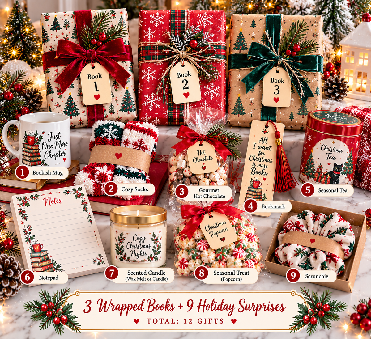 🎄📚 The Cozy Reader 12-Day Advent Calendar