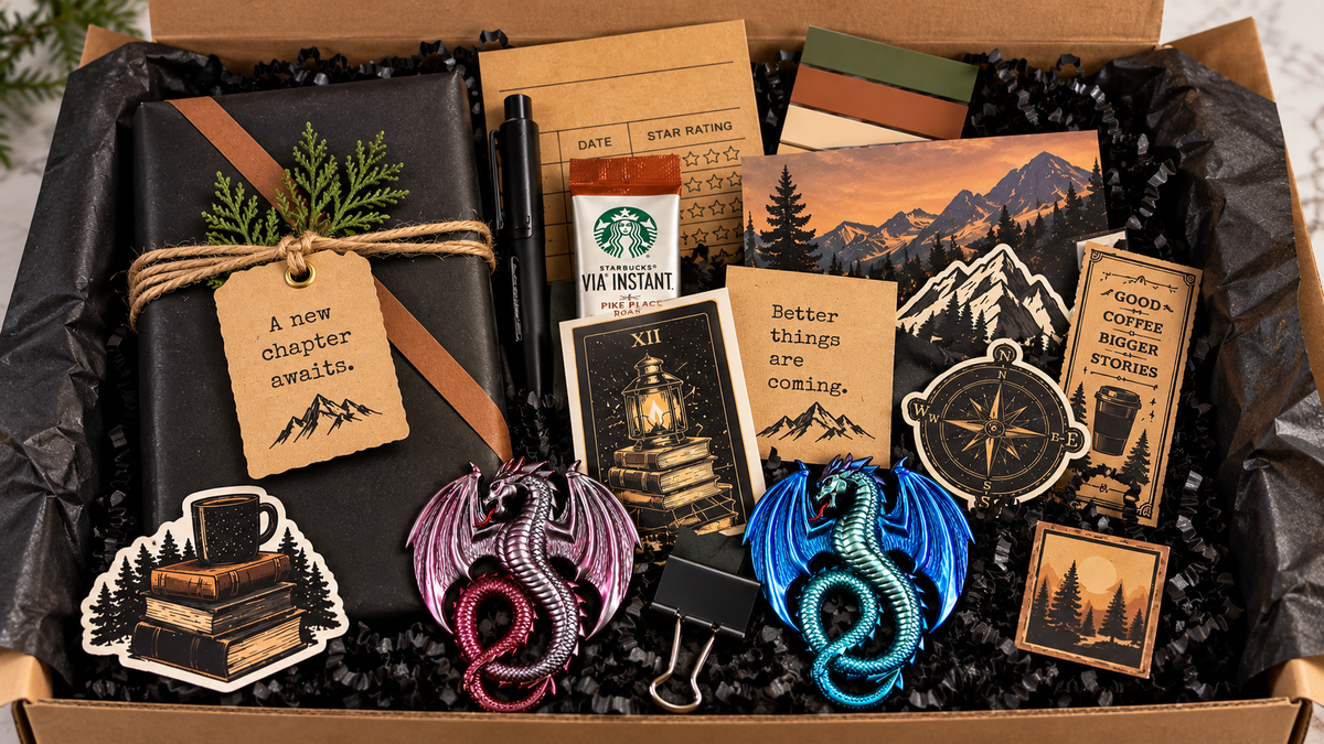 📚 Men’s Date with a Book Mystery Gift Box