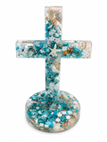 Seashell Handmade Resin Cross