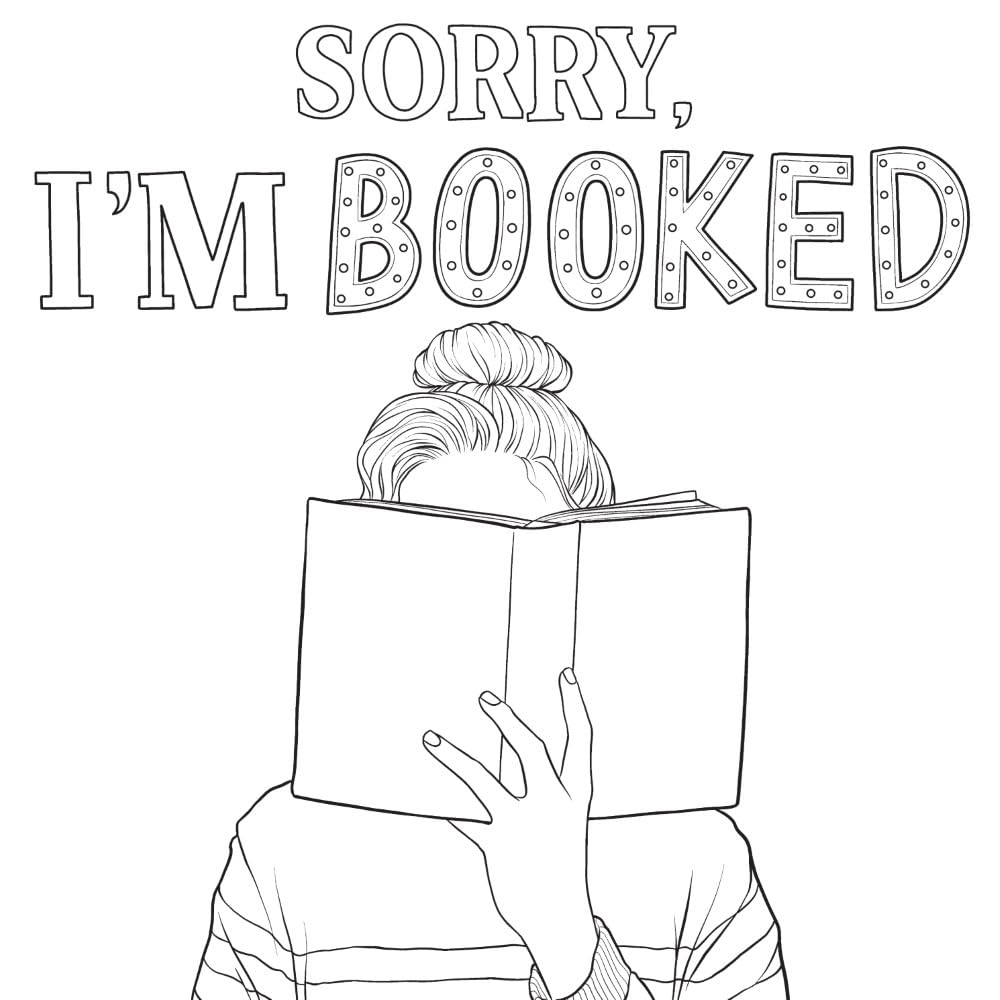 📚 Bookish: The Coloring Book – A Creative Escape for Book Lovers