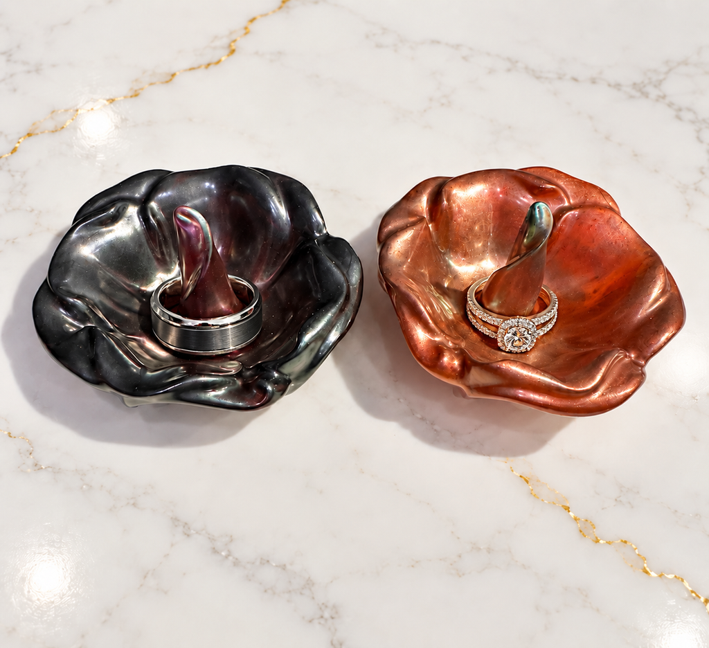 Handmade His & Hers Ring Dishes
